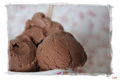 Helado de chocolate ... ¡¡bienvenida al verano!!