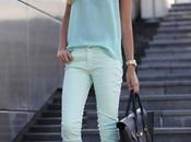 Pantalones color pastel