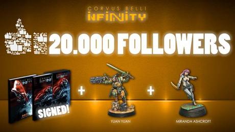 Sorteo de Infinity por sus  mas de 20K de seguidores