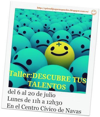 Taller: Descubre tus Talentos