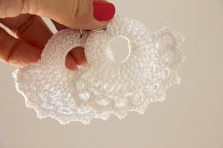 finde frugal: pendientes de ganchillo