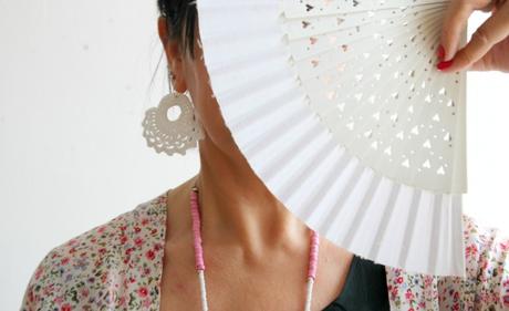 finde frugal: pendientes de ganchillo