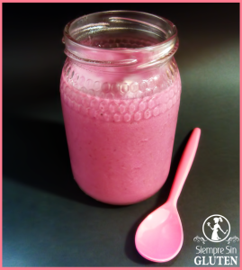 Petit-suisse de frutos del bosque sin lácteos (Sin Gluten, Sin Lácteos, Sin Huevo) Huevo