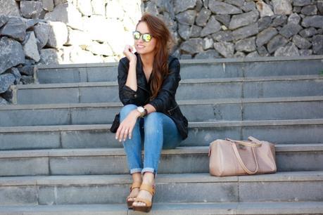 Cazadora + jeans