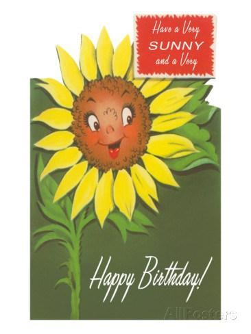 happy-birthday-talking-sunflower