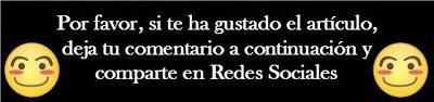 Deja tu comentario y comparte en Redes Sociales