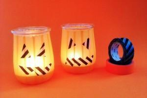 DIY: guirnalda de primavera para el cole DIY: cómo hacer un portavelas para halloween