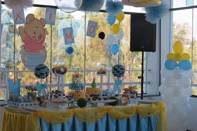 Baby Shower de Winnie The Pooh para niño 