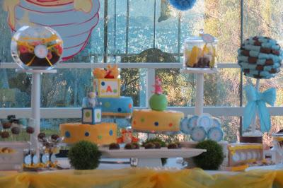 Baby Shower de Winnie The Pooh para niño 