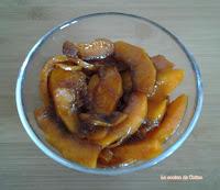 Tosta de foie-gras con queso de arzua y calabaza caramelizada