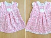Diy: alargar vestido bebé