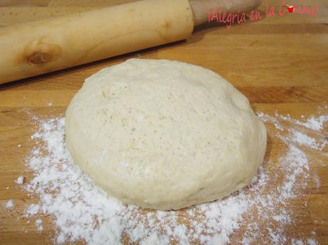 Receta masa de pizza casera