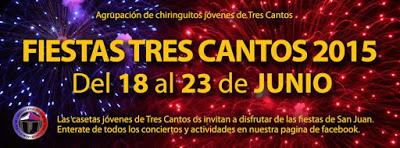Conciertos gratis en las Fiestas de Tres Cantos 2015: Loquillo, Rosendo, El Canijo de Jerez y Macaco