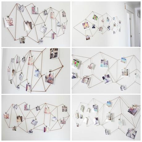INSPIRACIÓN DIY: PORTAFOTOS GEOMÉTRICO
