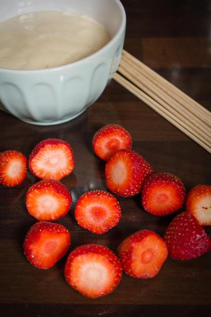 Buñuelos de fresa al estilo Felder