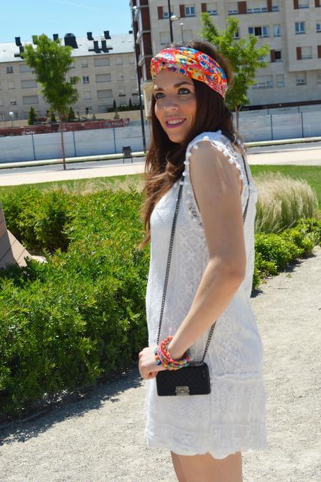 Floral turban