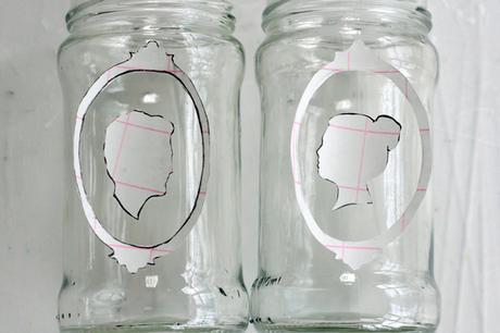 DIY - TRANSFORMAR VIEJOS TARROS EN FLOREROS CON VUESTRA SILUETA