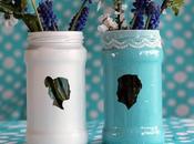 transformar viejos tarros floreros vuestra silueta