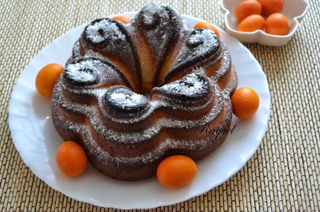 Bizcocho de Coco y Kumquat