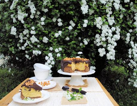 EL INVITADO DEL MES: CHEESECAKE DE MANTEQUILLA DE CACAHUETE