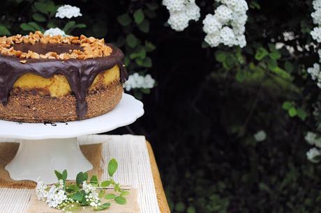EL INVITADO DEL MES: CHEESECAKE DE MANTEQUILLA DE CACAHUETE
