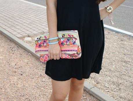 Black  and Cristal Dress