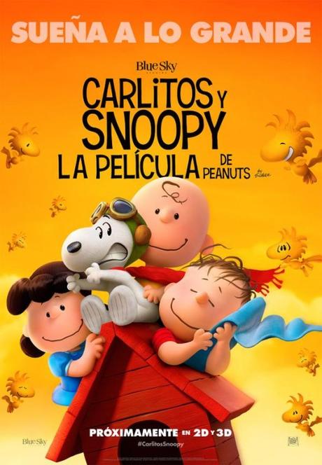 Nuevos carteles internacionales “carlitos snoopy: película peanuts” 