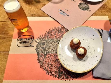 caballa canalla barcelona croquetas