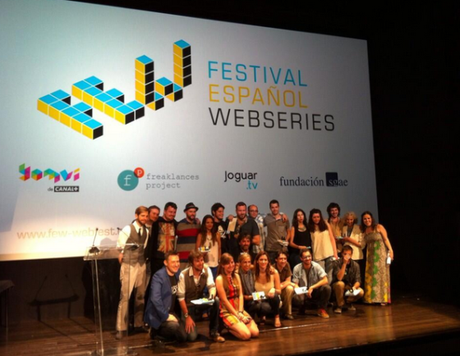 I edición FEW, Festival Español de Webseries. Gala de clausura en la Sala Berlanga, Madrid