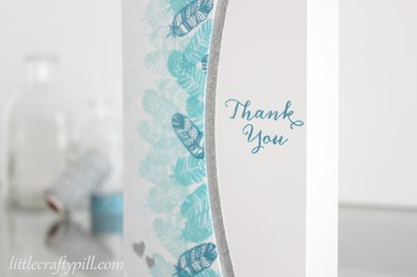 Ombre card with Wplus9 stamps Ombre card with Wplus9 stamps