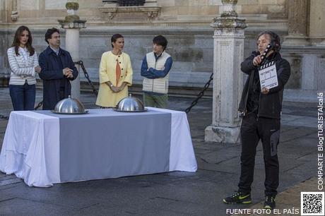 HOSTELERÍAlcalá: Collage fotográfico del rodaje de MasterChef España '15 en la Ciudad de Alcalá de Henares.