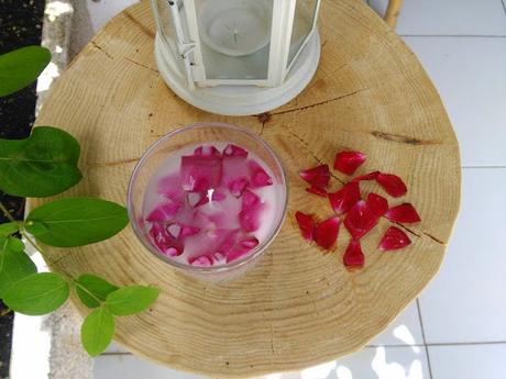 DIY: Velas con petalos de rosa