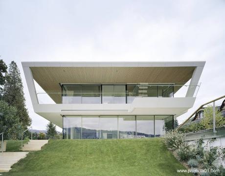 Ultramoderna casa de vacaciones en Austria. Ultramoderna casa de vacaciones en Austria.