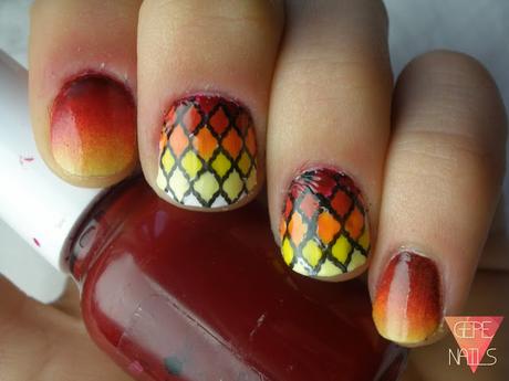 REVERSE STAMPING + DEGRADADO