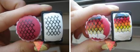 REVERSE STAMPING + DEGRADADO