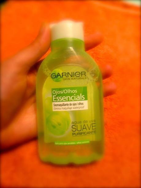 Garnier, agua purificada, desmaquillante, desmaquillante ojos, ojos sensibles, maquillaje, waterproof, belleza, cosmética, rutina facial, limpieza facial, blog solo yo, solo yo, blog de belleza
