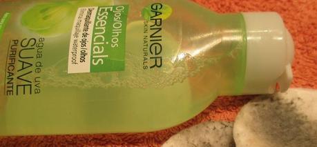 Garnier, agua purificada, desmaquillante, desmaquillante ojos, ojos sensibles, maquillaje, waterproof, belleza, cosmética, rutina facial, limpieza facial, blog solo yo, solo yo, blog de belleza