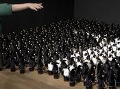 Increíble espejo pinguinos