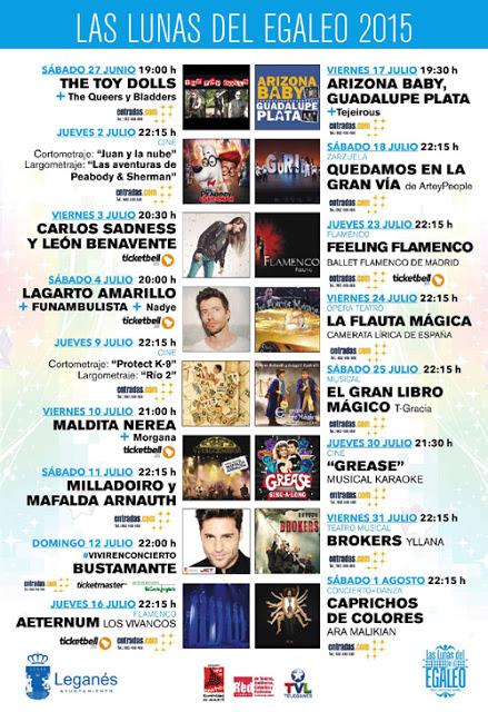 LEÓN BENAVENTE-CARLOS SADNESS-MALDITA NEREA... EN LAS LUNAS DEL EGÁLEO 2015