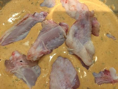 Alitas de pollo crujientes