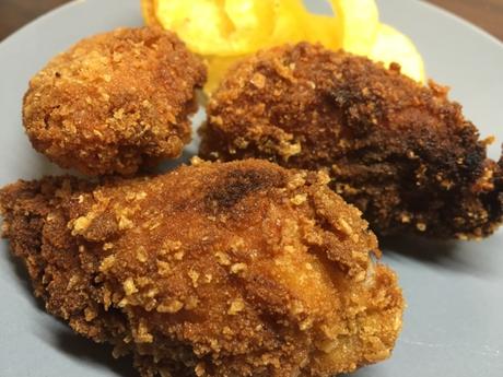 Alitas de pollo crujientes