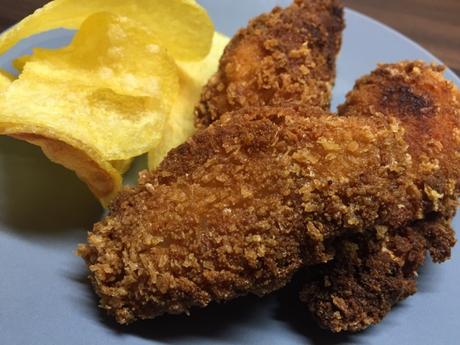 Alitas de pollo crujientes