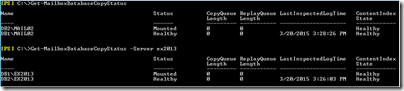 Configuración de copias de bases de datos en DAG de Exchange 2013