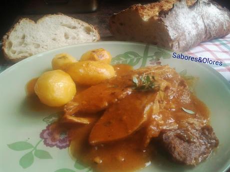 JAMON ASADO ...CON SALSA DE TAPERIA