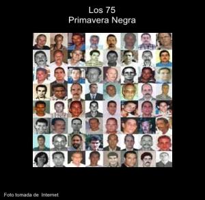 los 75 Primavera Negra Cuba