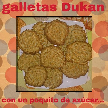 GALLETAS DE AVENA Y NARANJA DUKAN