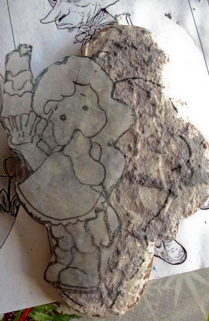 GALLETAS MAGNOLIA PINTADAS Y EFECTO PIEDRA (TUTO)