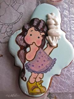 GALLETAS MAGNOLIA PINTADAS Y EFECTO PIEDRA (TUTO)