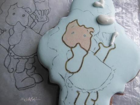 GALLETAS MAGNOLIA PINTADAS Y EFECTO PIEDRA (TUTO)