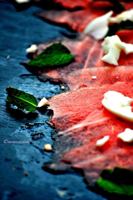 CARPACCIO DE SANDÍA